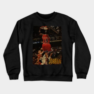 Michael Jordan Dunk Vintage Crewneck Sweatshirt